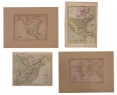 THREE MAPS OF NORTH AMERICA, O