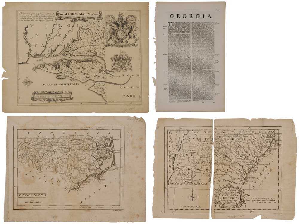 Three Maps of the Southeastern