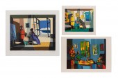 THREE MARCEL MOULY UNFRAMED FI
