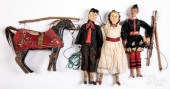 THREE MARIONETTE PUPPETSThree