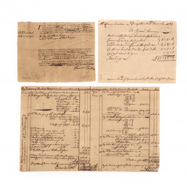 THREE MARITIME DOCUMENTS ASSOCIATED