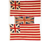 THREE MARITIME FLAGS<br>Two Am