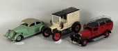 THREE MARKLIN GERMAN TOY CARST