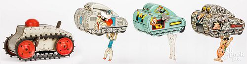 THREE MARX TIN LITHOGRAPH WIND-UP
