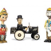 Three Marx Tin Lithograph Wind