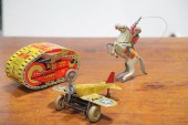 THREE MARX WIND-UP TOYS.  Amer
