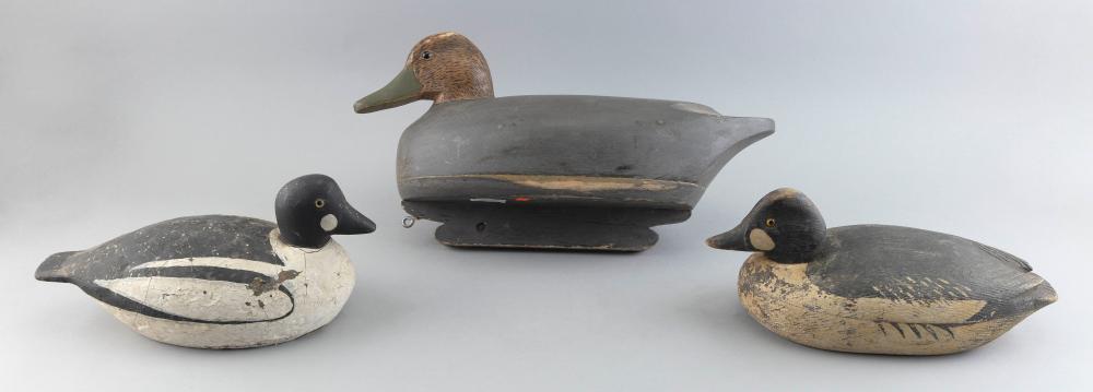 THREE MASSACHUSETTS DECOYS 20TH