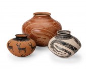 THREE MATA ORTIZ POTTERY JARST