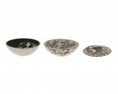 THREE MATA ORTIZ POTTERY VESSE