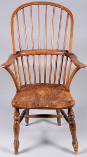 THREE MATCHED ENGLISH ELM AND