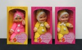THREE MATTEL 'BABY BEANS' DOLL