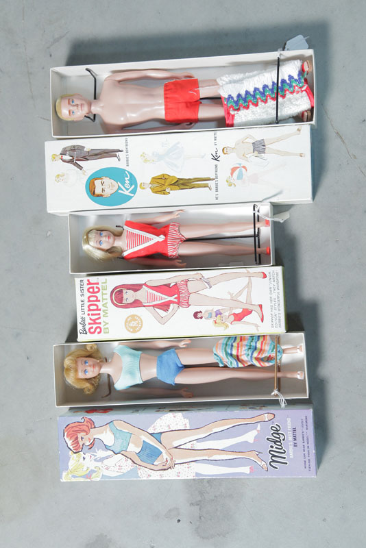THREE MATTEL DOLLS IN ORIGINAL