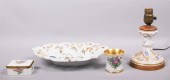 THREE MEISSEN PORCELAIN ITEMS