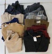 THREE MEN'S WOOL SUITS AND A G