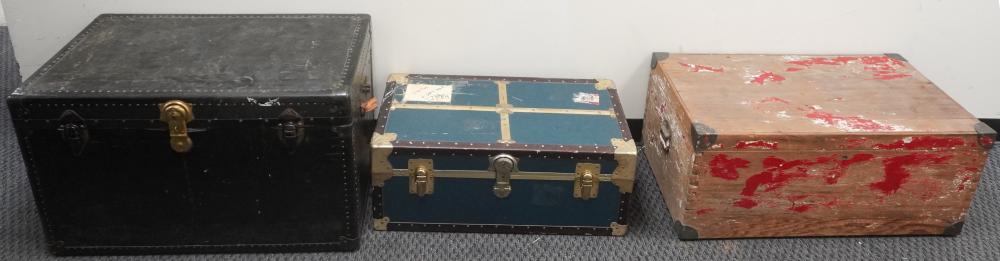 THREE METAL MOUNTED AND NAIL
