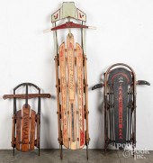 THREE METAL RUNNER CHILD'S SLE