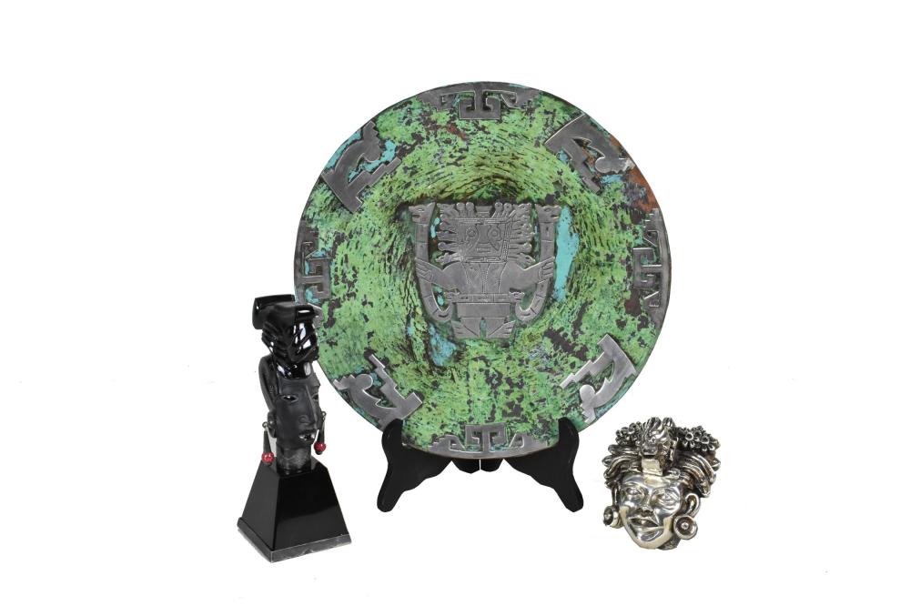 THREE MEXICAN TOURIST CABINET