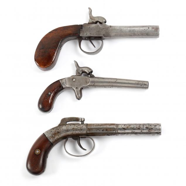THREE MID-19TH CENTURY SINGLE