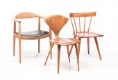 THREE MID CENTURY CHAIRS INCLU