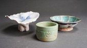 THREE MID-CENTURY MODERN GLAZE