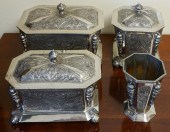 THREE MIDDLE EASTERN SILVERPLA