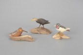 THREE MINIATURE CARVINGSHarold