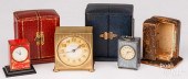 THREE MINIATURE CASED TRAVEL C