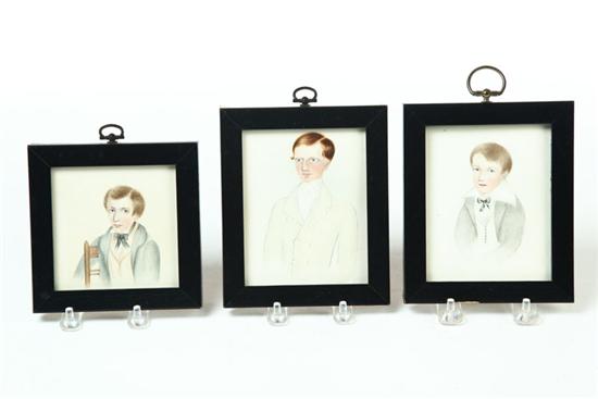 THREE MINIATURE FAMILY