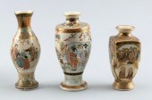 THREE MINIATURE JAPANESE SATSU