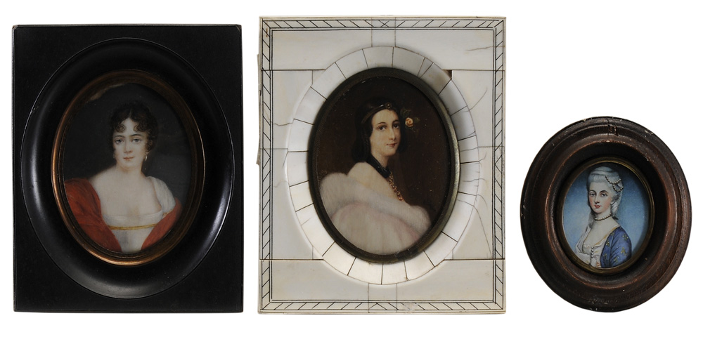 Three Miniature Portraits
