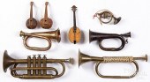 THREE MINIATURE STRINGED INSTR