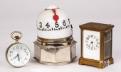 THREE MISCELLANEOUS SMALL CLOC