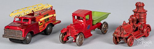 THREE MISCELLANEOUS TOYSThree