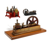 THREE MODELS OF STEAM ENGINES,
