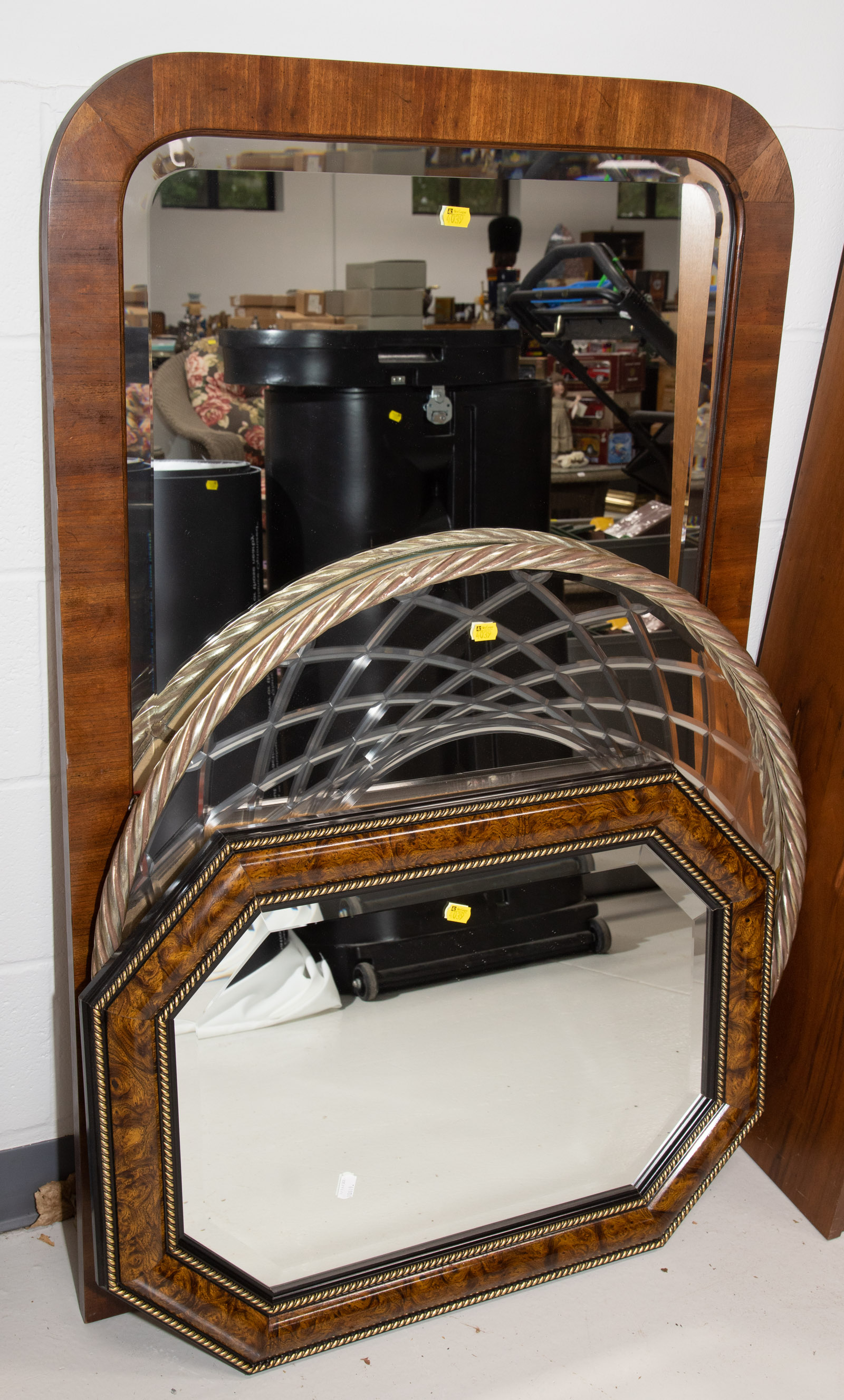 THREE MODERN MIRRORS .