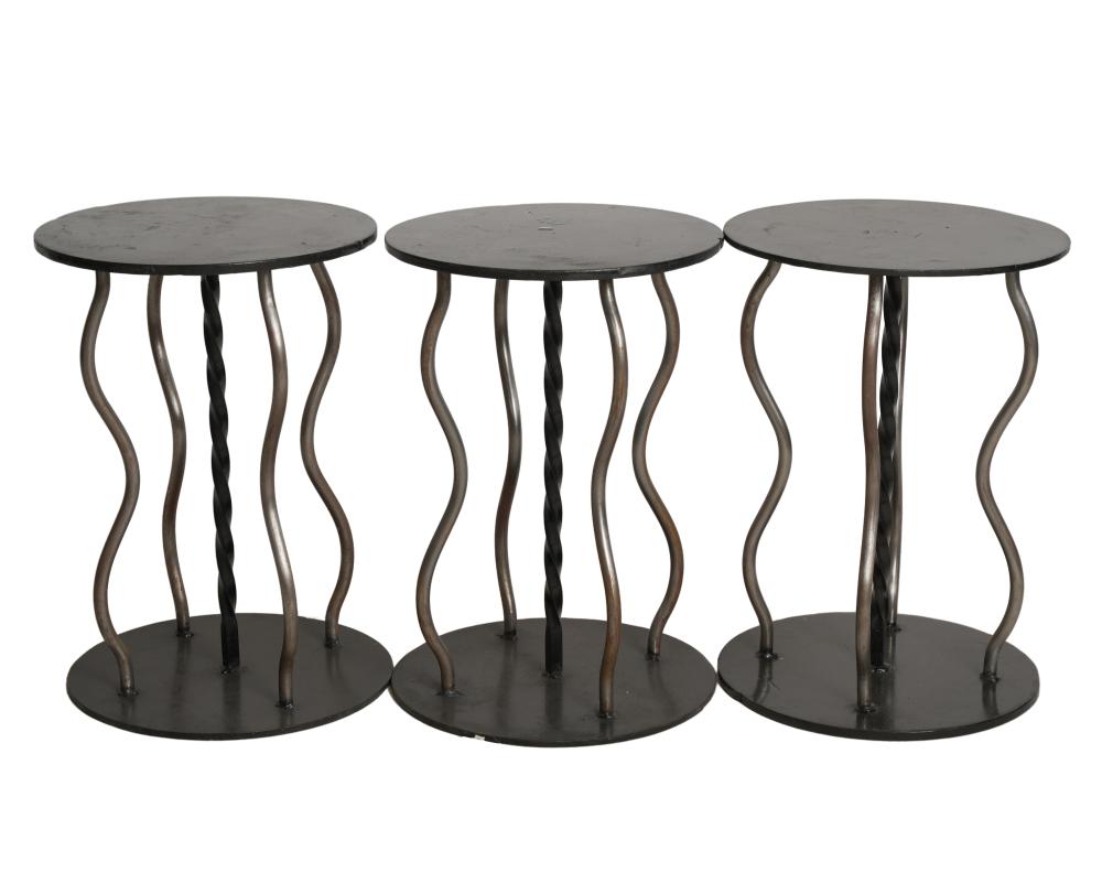 THREE MODERNIST IRON