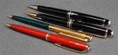 THREE MONTBLANC MECHANICAL PEN