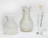THREE MURANO GLASS ARTICLESThr