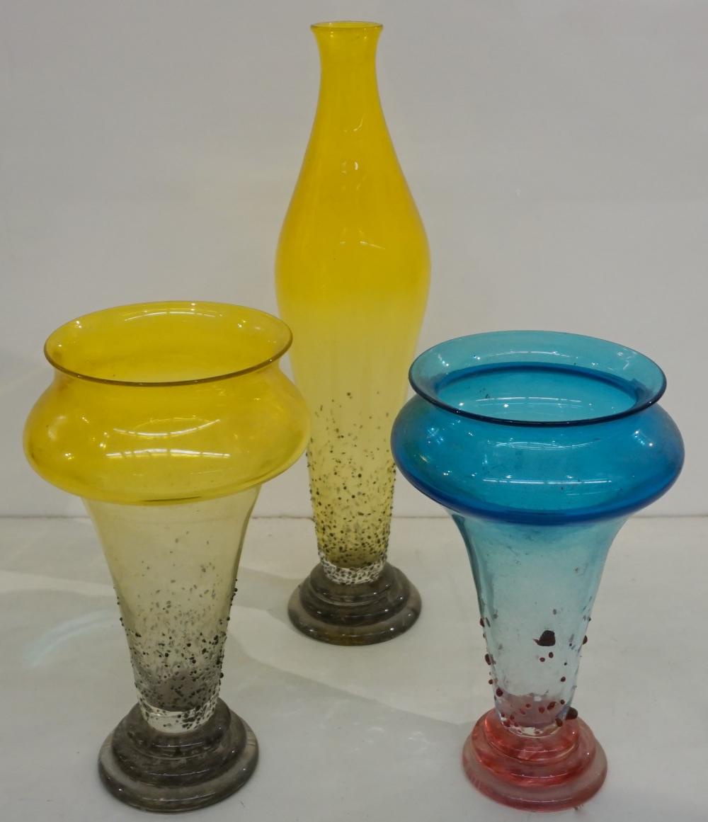 THREE MURANO SEGUSO VETRI D'ARTE