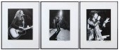 THREE MUSICIAN PHOTOGRAPHS: EL