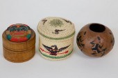 THREE NATIVE AMERICAN ARTIFACT