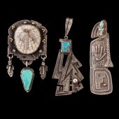 THREE NATIVE AMERICAN ARTIST-S
