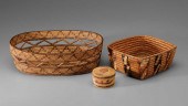 Three Native American Baskets