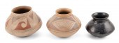 THREE NATIVE AMERICAN OLLA EAR