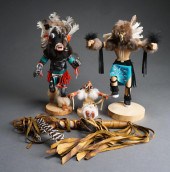 THREE NATIVE AMERICAN STYLE KA