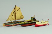 THREE NAUTICAL TOYS Lot includ