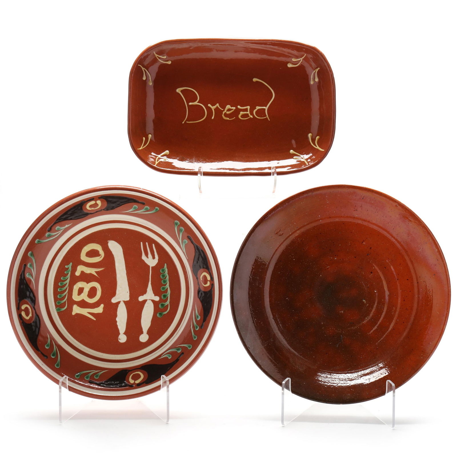 THREE NC POTTERY SEAGROVE