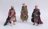 THREE NEAPOLITAN PAINTED COMPO