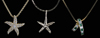 Three Necklaces with Pendants