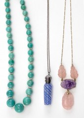 THREE NECKLACESTHREE NECKLACES